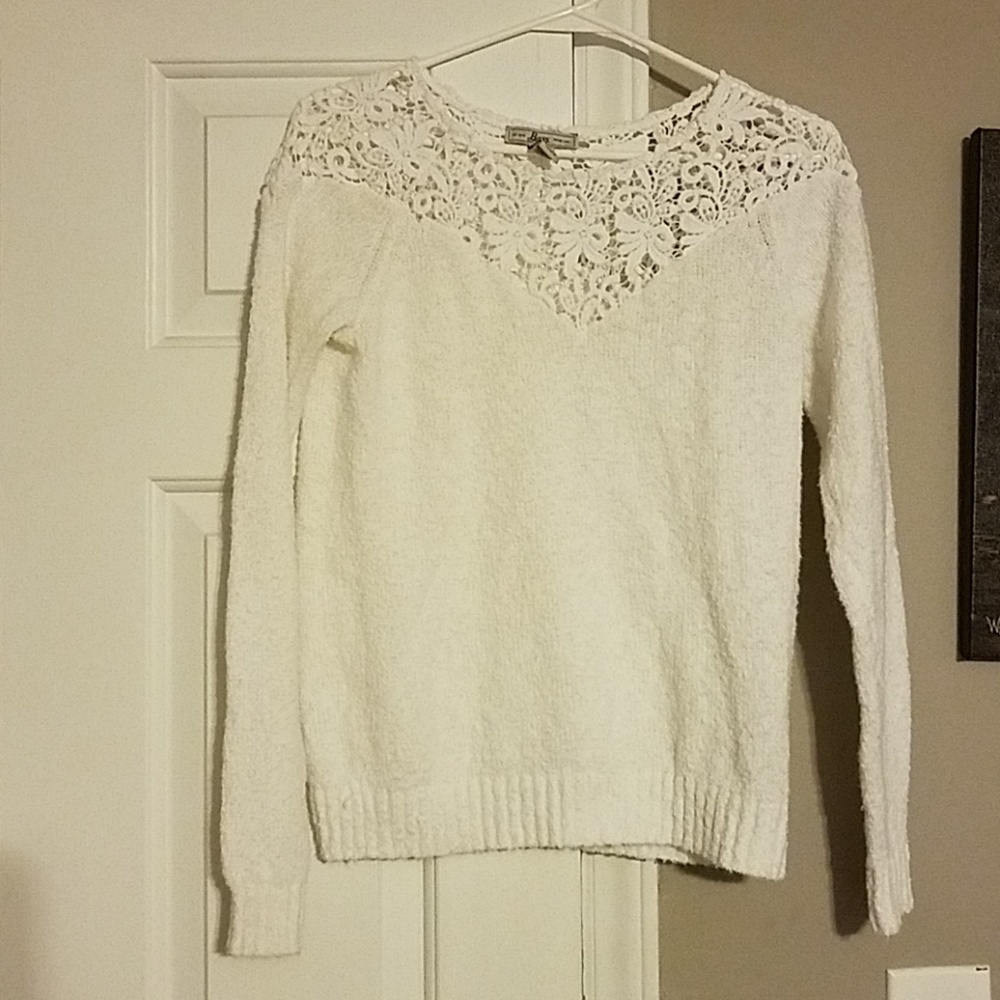 White sweater